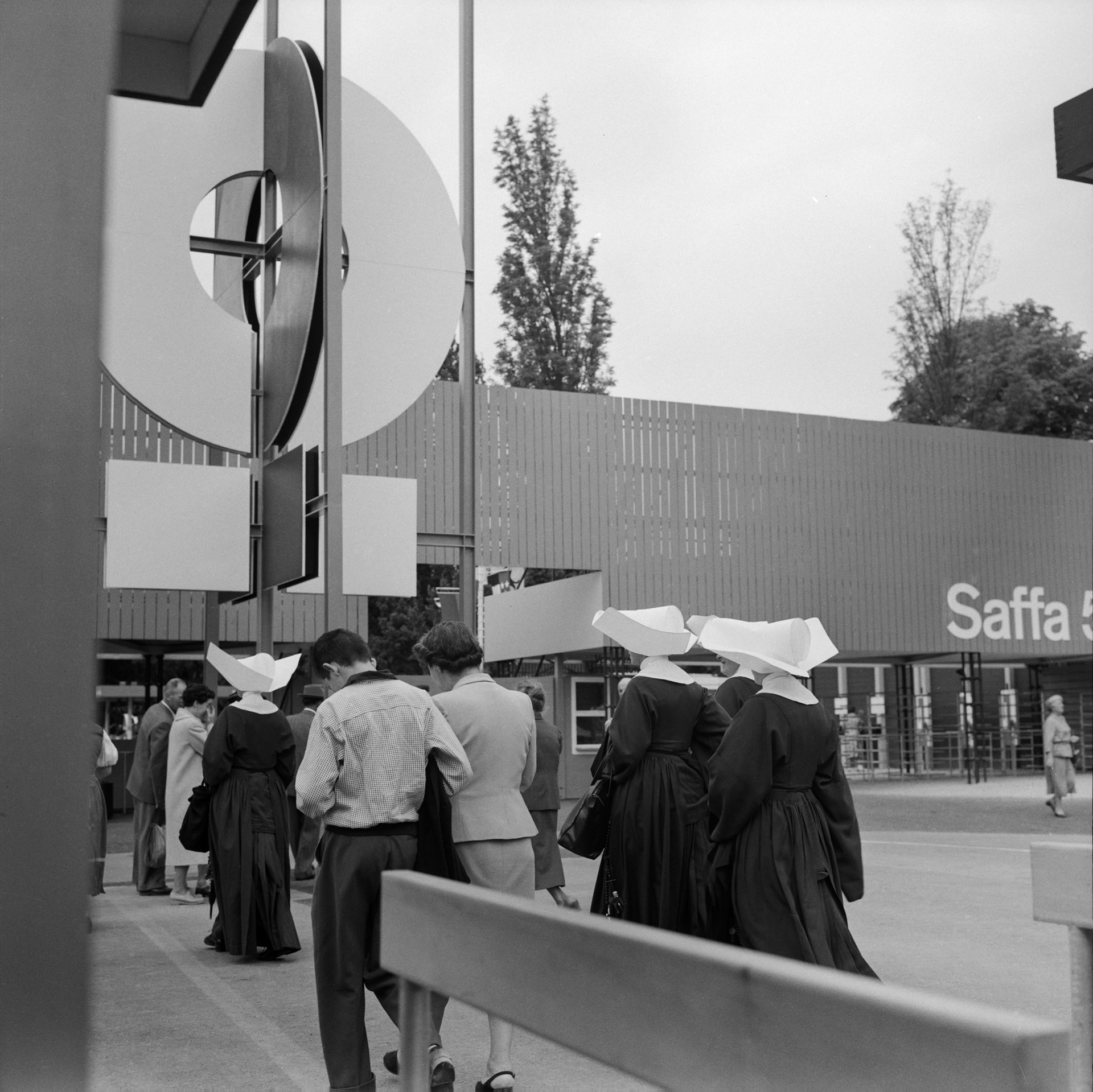 Saffa 1958, Die Schweizerische Ausstellung für Frauenarbeit in Zürich, Fotografien: Rolf Spengler, Quelle: Bildarchiv, ETH-Bibliothek
