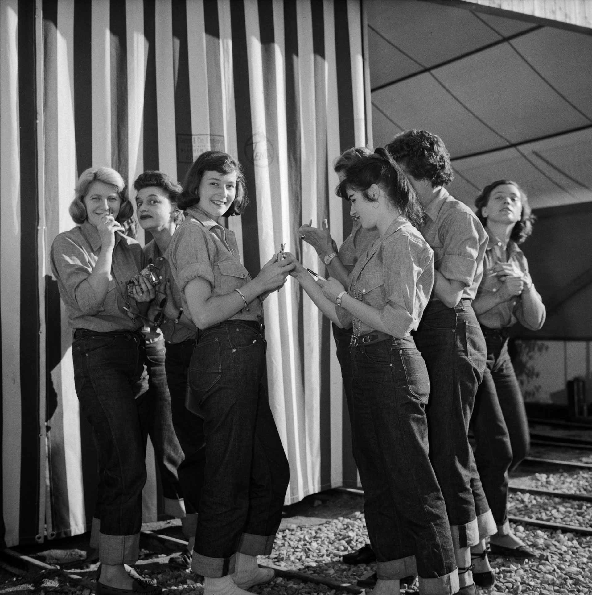 Saffa 1958, Die Schweizerische Ausstellung für Frauenarbeit in Zürich, Fotografien: Rolf Spengler, Quelle: Bildarchiv, ETH-Bibliothek