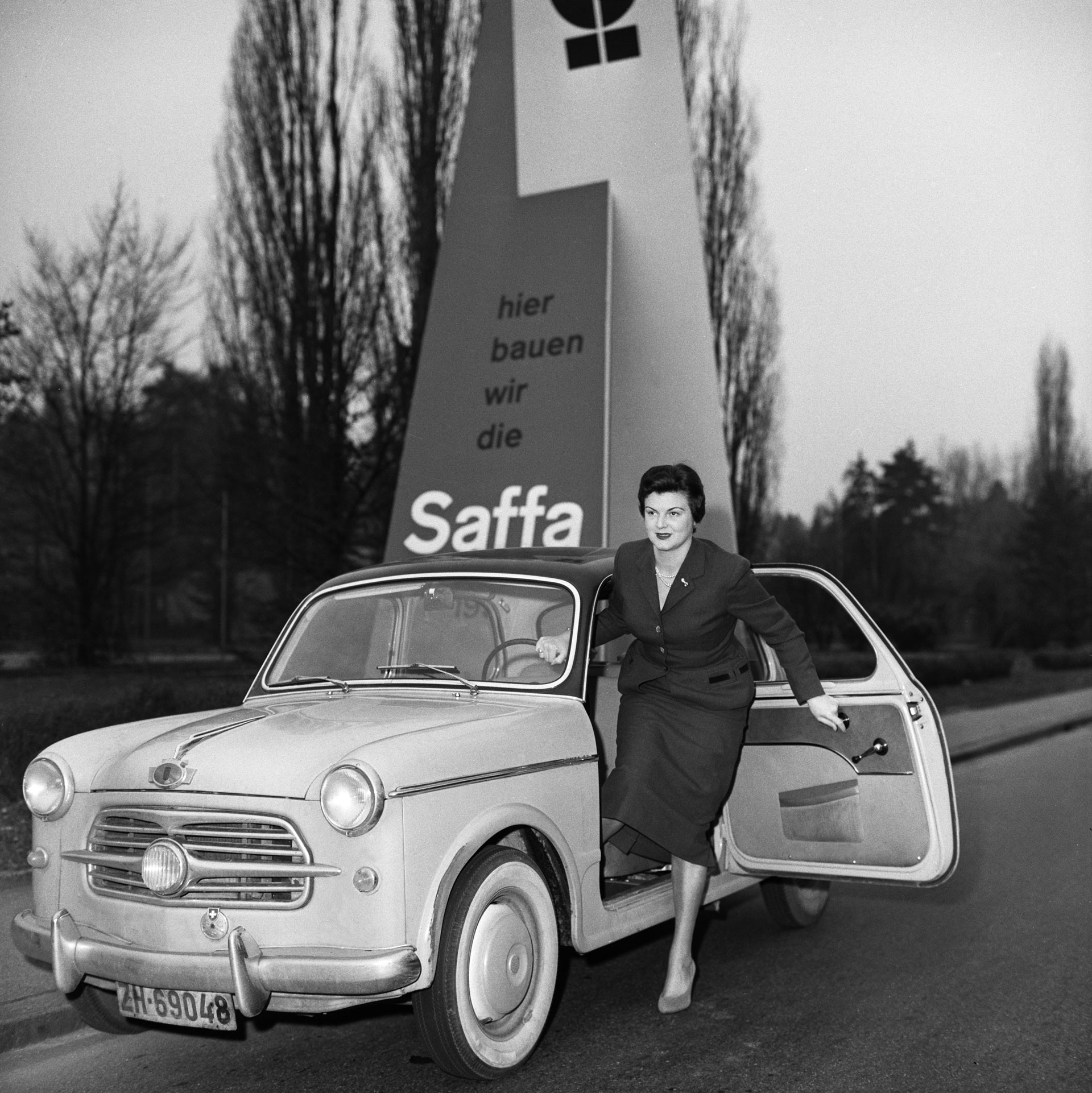 Saffa 1958. Die Schweizerische Ausstellung für Frauenarbeit in Zürich. Fotografien: Rolf Spengler. Quelle: Bildarchiv, ETH-Bibliothek